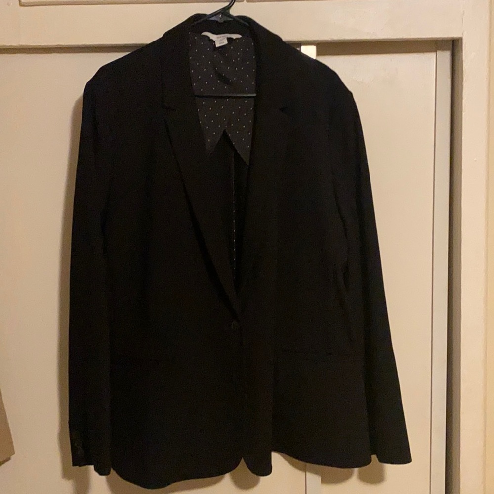 Old Navy 2X Black Blazer